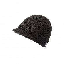 VISOR KNIT BEANIE BLACK