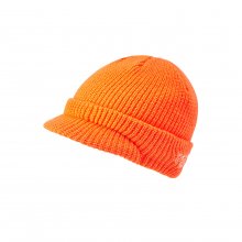 VISOR KNIT BEANIE ORANGE