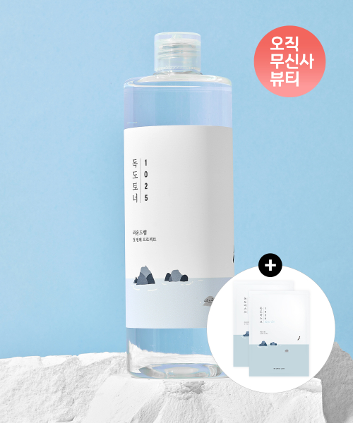 1025 독도 토너 500ml + 워터겔 마스크 2매