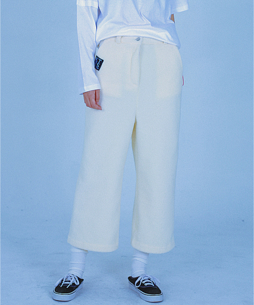 Флисовые брюки (Ivory)_S M