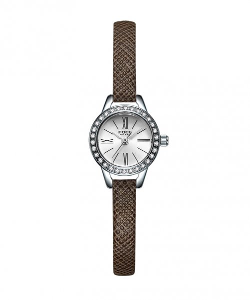 포체 레이디(focelady) 18mm 여성 가죽시계 FM1906L-WH