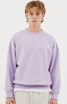 Logo Sweat Shirt Purple