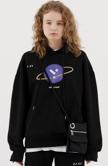 Space Hoodie Black