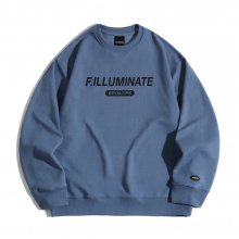 (필루미네이트 X 브로앤팁스) 스웨트 셔츠-블루