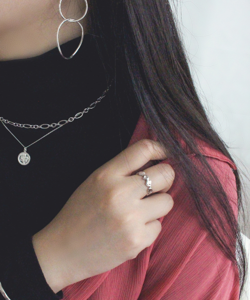 메이딘리(madinly) Caillou ring