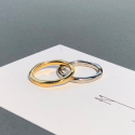 리엔느와르(leeENoir) Romantic Simple Ring (2color)