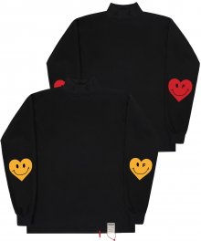 [UNISEX]엘보우 하트 목폴라 터틀넥_3 COLOR