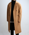 ALRAY.WOOL OVER COAT (Sand Beige)