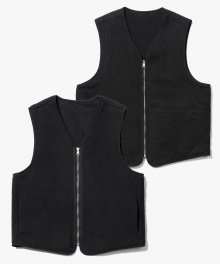 Reversible Dumble Vest [Black]