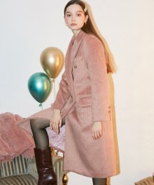 Basic Wool Coat_ Pink