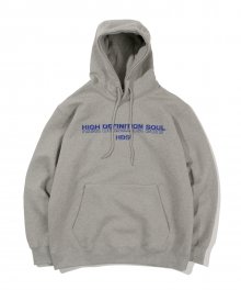 DF LOGO HOODIE - M/GREY