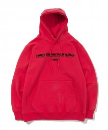 DF LOGO HOODIE - RED