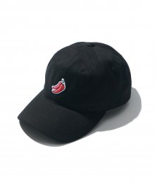 GOERRILLA DATE PEPPER LOGO BALL CAP(BLACK)_CSONIHW01UC6