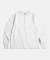 브론슨 Vintage Long Sleeve Henley Shirt White