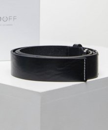 Stitch Hidden Minimal Belt - Black