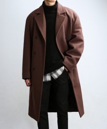 PLENTY WOOL TRENCH COAT (Kan Brown)