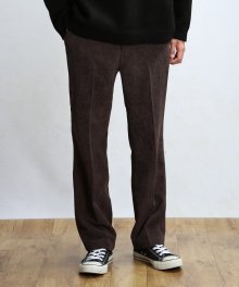 CORDUROY COMFORT PANTS (Dark Brown)