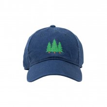 Adult`s Hats Pine Tree on Navy