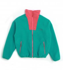 Fleece Zipup Jacket [Green]
