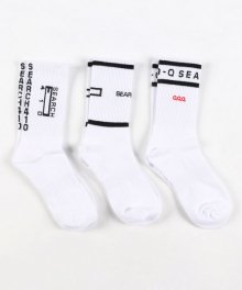 [UNISEX] SEARCH SOCKS 3PACK