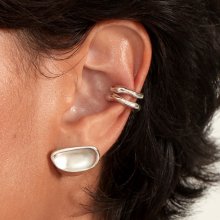 Honesty Ear-cuff (Silver Gold)