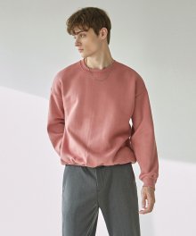 Solid Over Sweatshirt_Indi Pink
