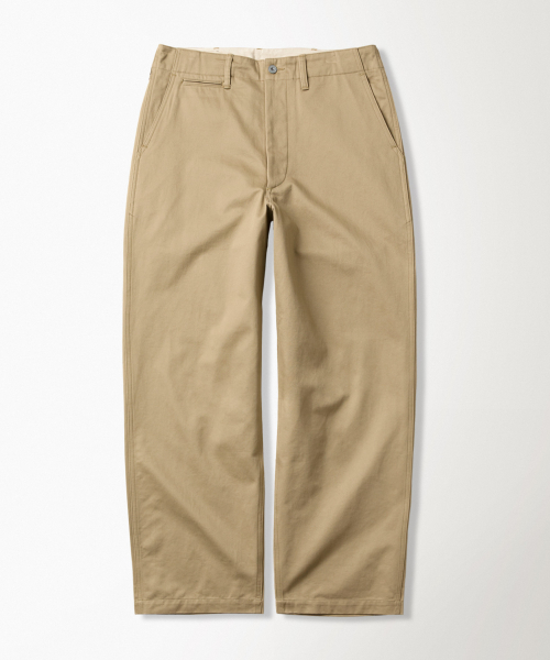 브론슨(bronson) 1942 US Army Chino Trousers Khaki
