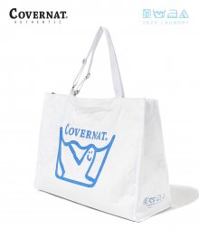 COVERNAT x M/G LAUNDRY BAG WHITE