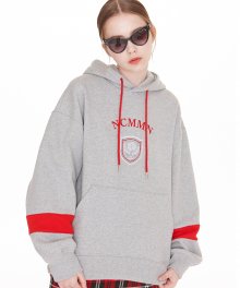 PEACEFUL PATCH HOODIE GY
