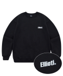 엘리오티(ELLIOTI) 20ELSP001 Basic Logo Sweatshirts_Black