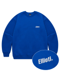 엘리오티(ELLIOTI) 20ELSP001 Basic Logo Sweatshirts_Cobalt Blue
