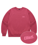 엘리오티(ELLIOTI) 20ELSP001 Basic Logo Sweatshirts_Virtual Pink