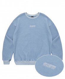 20ELSP003 Waffle Sweatshirts_Blue