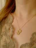피오레(FIORE) drop heart necklace