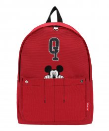 Q LOGO OXFORD BACKPACK_red
