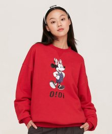 SWEATSHIRTS / OVERALL MINNIE MOUSE_red