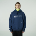 로너() [L]Gmt standard logo hoodie-deep blue