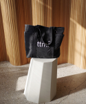 톰투머로우(TOMTOMORROW) record tote bag [washed grey]