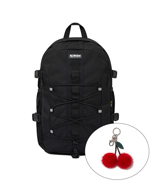 MUSINSA | KIRSH Pocket Technical String Backpack [Black]