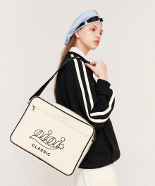 SPORTS AIRLINE BAG_ivory