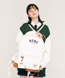 HERITAGE OXFORD BACKPACK_ivory