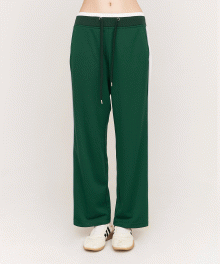 SIDE LINING TRACK PANTS_green