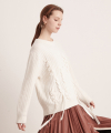 Angora Taped Knitwear- Ivory