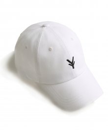 YV Logo Ball Cap_White