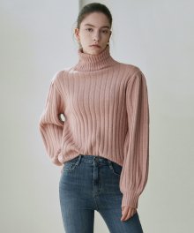 Evening Turtle Sweater_Pink
