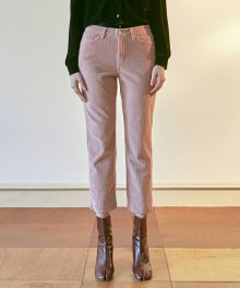 Semi Wide Corduroy Pants_Indi Pink