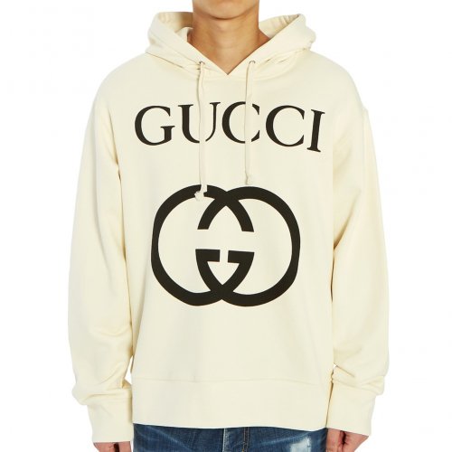 Hooded Sweatshirt With Interlocking G for Men | Biffi