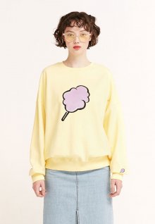 BIG CC SWEAT-SHIRT YELLOW(CY2ASFM470A)