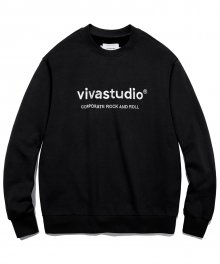 ORIGINAL LOGO CREWNECK JA [BLACK]