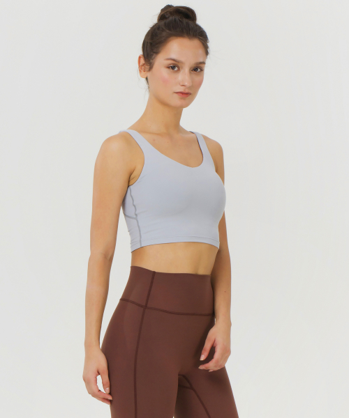 Спортивный топ All Access, French Grey